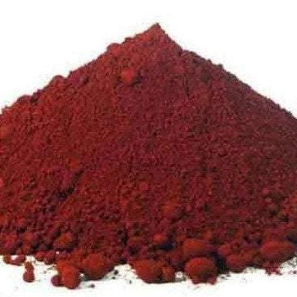 Iron (III) Oxide (Red Rust Pigment and Reagent) - Type: Natural - Weight:  100g - by Inoxia